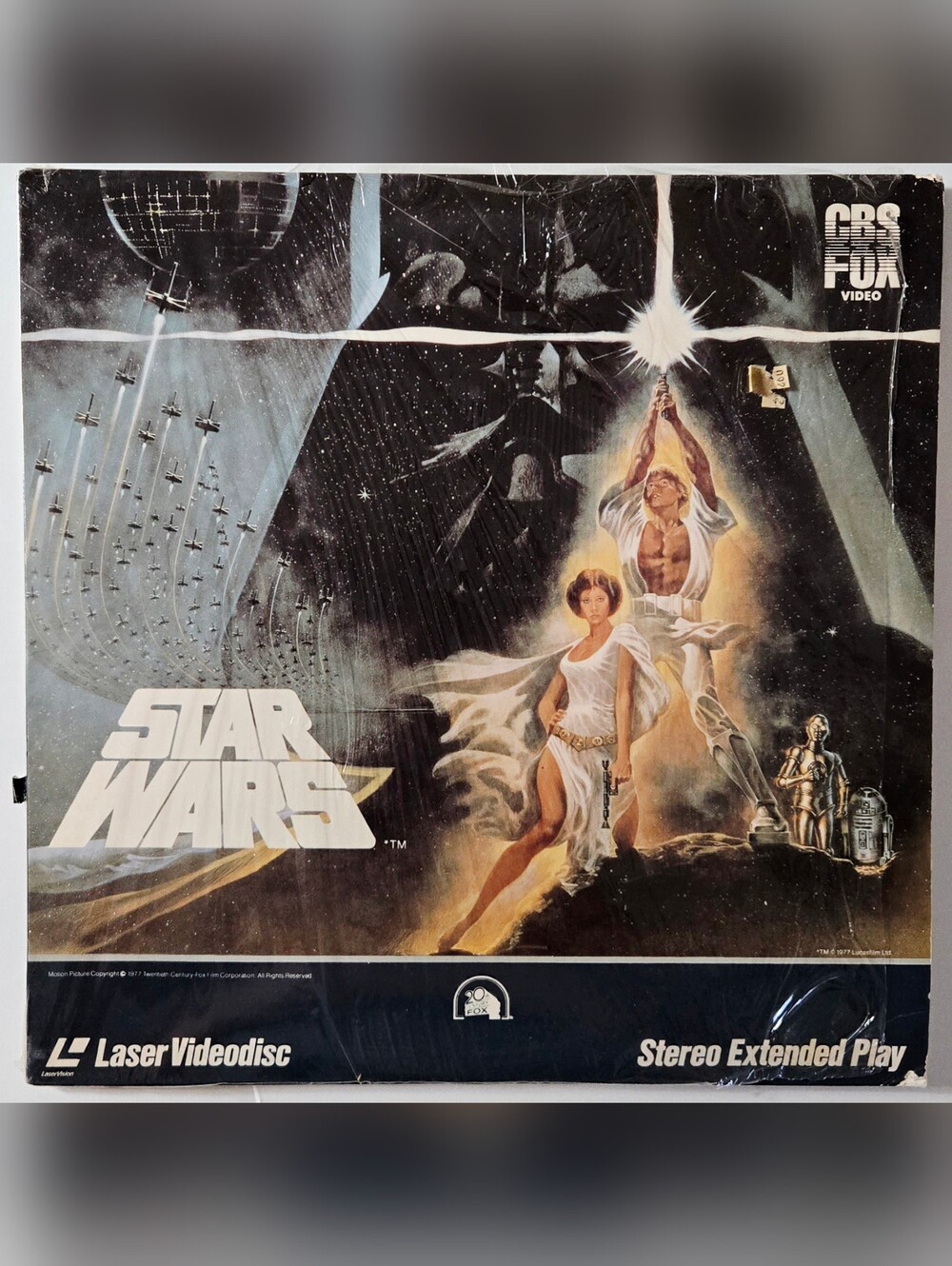 Star Wars 1977 LaserDisc